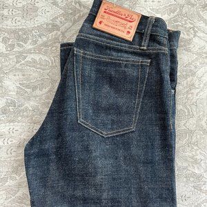 Left Field x Franklin & Poe Mens' 30x32 Jeans - 15.5 oz Nihon Menpu Denim
